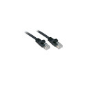 Lindy Rj45/Rj45 Cat6 2m networking cable Black U/UTP (UTP)