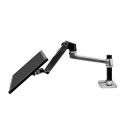 Ergotron LX Series Desk Mount LCD Arm monitor mount / stand 86.4 cm (34") Black Ergotron LX Series Desk Mount LCD Arm monitor mount / stand 86.4 cm (34") Black