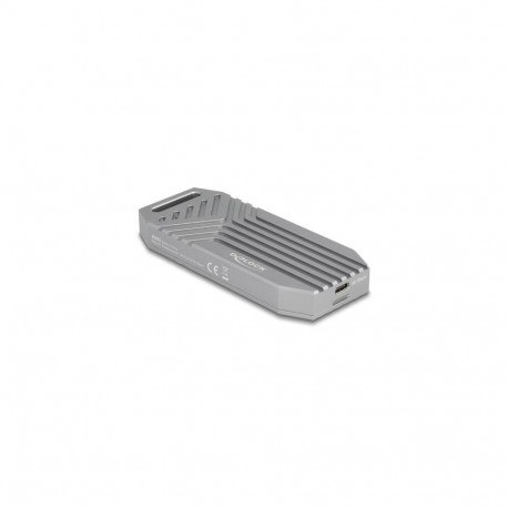 DeLOCK 42033 storage drive enclosure SSD enclosure Grey M.2