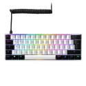 Sharkoon SGK50 S4 keyboard Gaming USB QWERTZ German White