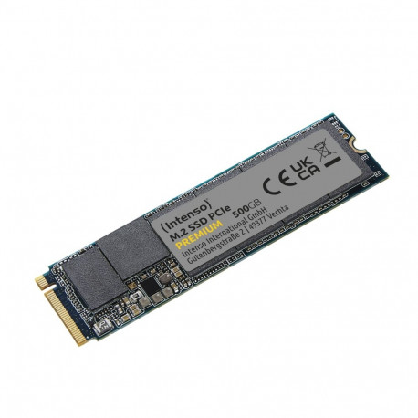Intenso M.2 SSD PCIe Premium 500GB Gen.3x4 NVME 1.3 retail