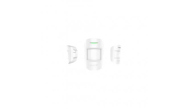 Ajax MotionProtect Plus Passive infrared (PIR) sensor/Microwave sensor Wireless Wall White