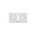 Ajax MotionProtect Curtain Passive infrared (PIR) sensor Wireless Wall White