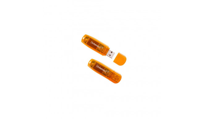 Intenso Rainbow Line 64GB Orange 2er USB flash drive USB Type-A 2.0