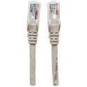 Intellinet Network Patch Cable, Cat6, 20m, Grey, CCA, U/UTP, PVC, RJ45, Gold Plated Contacts, Snagle