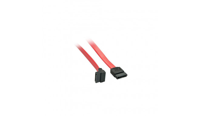 Lindy 0.2m SATA Internal Cable 7 Pin To 90 Deg 7Pin