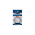 Intellinet Network Patch Cable, Cat5e, 3m, Grey, CCA, U/UTP, PVC, RJ45, Gold Plated Contacts, Snagle