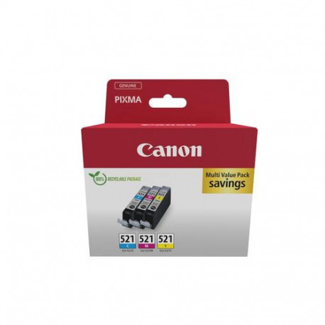 Canon 2934B016 ink cartridge 3 pc(s) Original Cyan, Magenta, Yellow