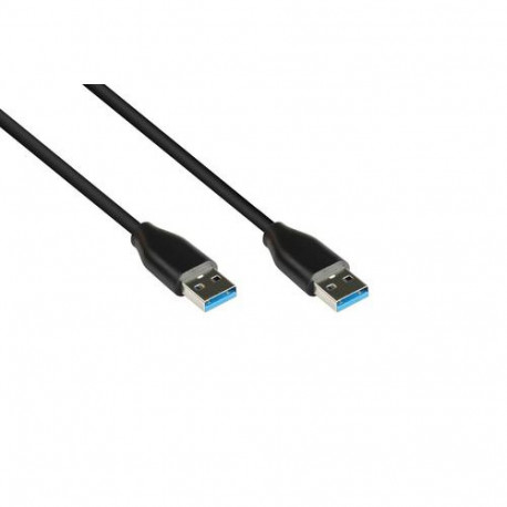 Alcasa 2831-AA005S USB cable USB 3.2 Gen 2 (3.1 Gen 2) 0.5 m USB A Black