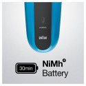 Braun Series 3 310BT Foil shaver Trimmer Black, Blue