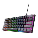 Trust GXT 867 Acira keyboard Gaming USB QWERTY Nordic Black, Grey