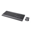 Trust Trezo keyboard Mouse included Universal RF Wireless QWERTZ German Black