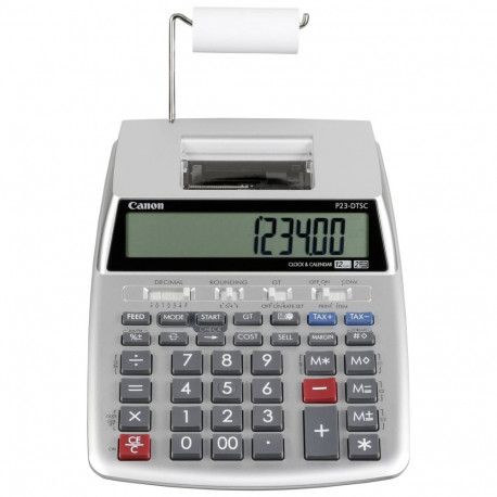 Canon P23-DTSC calculator Desktop Printing Silver