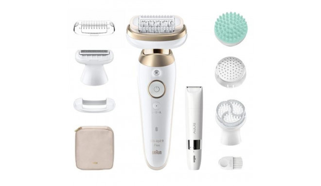 Braun Silk-épil 9 Flex SkinSpa 9-481 3D Gold, White