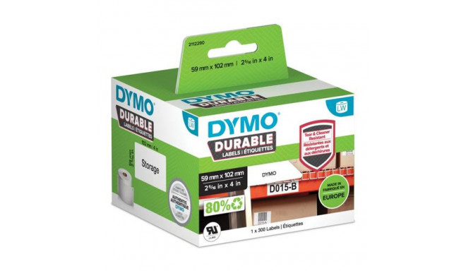 DYMO Durable White Self-adhesive printer label