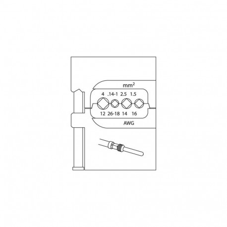 Gedore 1830732 wire connector