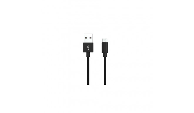 Ansmann 1700-0077 USB cable USB 2.0 0.2 m USB A Micro-USB B Black
