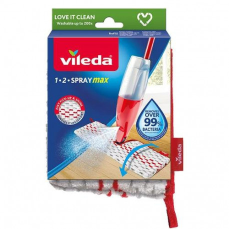 Vileda 164016 mop accessory Mop pad Red, White