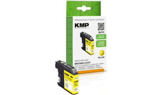 KMP B62YX ink cartridge 1 pc(s) Compatible Yellow