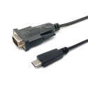 Equip USB-C to Serial (DB9) Cable, M/M, 1.5m