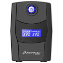 PowerWalker VI 600 STL uninterruptible power supply (UPS) Line-Interactive 0.6 kVA 360 W 2 AC outlet