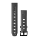 Garmin QuickFit 20 Band Graphite Silicone