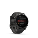 Garmin fenix 8 3.3 cm (1.3&quot;) AMOLED 43 mm Digital 416 x 416 pixels Touchscreen Black Wi-Fi 