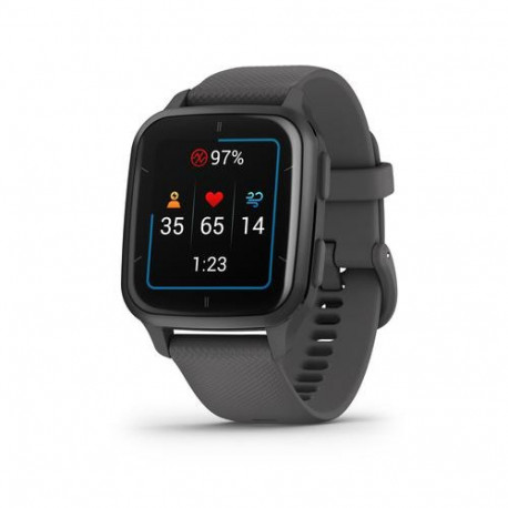 Garmin Venu Sq 2 3.56 cm (1.4") AMOLED 40 mm Digital Touchscreen Grey GPS (satellite)