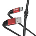 Hama Extreme USB cable USB 2.0 1.5 m USB A USB C Black, Red