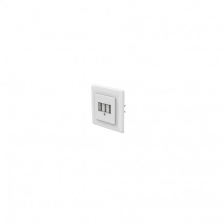 Hama 00201144 telephone connection box White Plastic 1 pc(s)