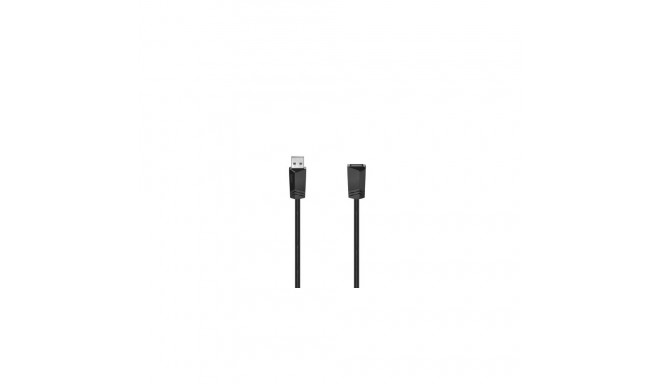 Hama 00200619 USB cable USB 2.0 1.5 m USB A Black