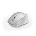 Hama KMW-700 keyboard Mouse included Home RF Wireless QWERTZ German Silver, White