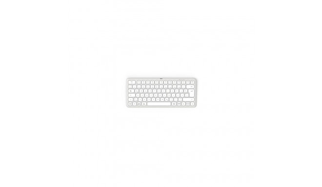Hama WK-500 keyboard Home/Office RF Wireless + Bluetooth QWERTZ German Grey, White
