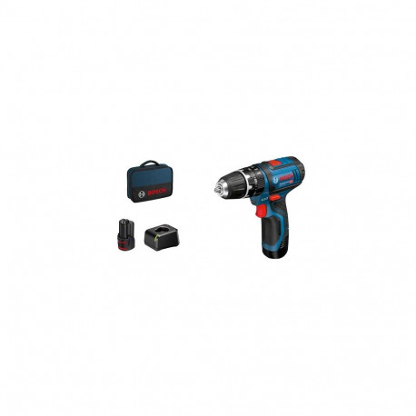Bosch GSB 12V-15 Professional 1300 RPM Black, Blue