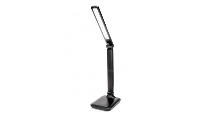PLATINET DESK LAMP LED REMUS 5W USB CHARGER TOUCH SWITCH BLACK [46009]