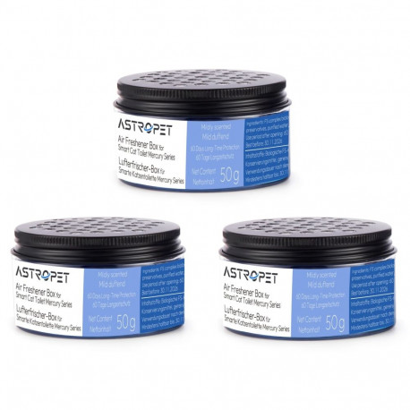 Astropet Air Freshener for Cat Litter Box Mercury Serie