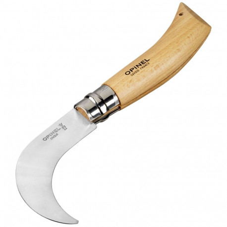Opinel No. 10 aiandusnuga kõver tera