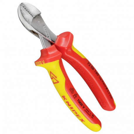 KNIPEX X-Cut kompaktne külglõikur 160 mm