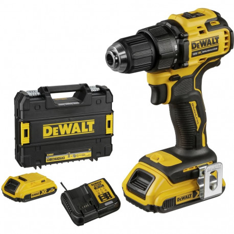 DeWalt DCD708D2T-QW juhtmeta puur-kruvikeeraja 18V, 2 Ah