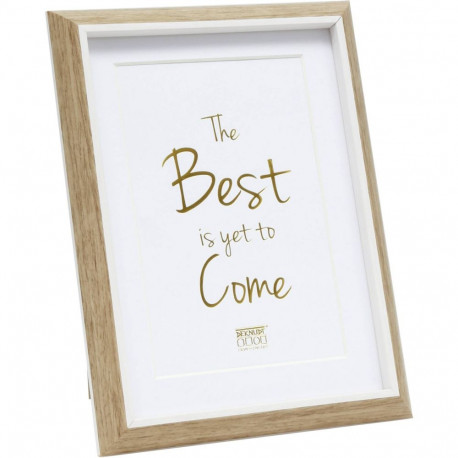 Deknudt S46WG4 P1 vaik 18x24 naturaalne/valge passepartout'ga