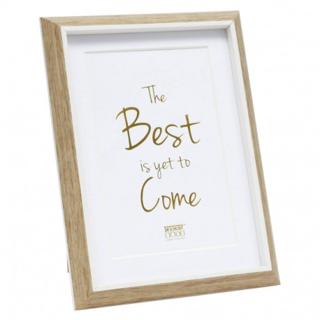 Deknudt S46WG4 P1 Resin    13x18 Nature/White with Passepartout