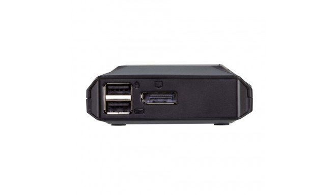 ATEN 2-Port USB-C 4K DisplayPort KVM Switch with Remote Port Selector