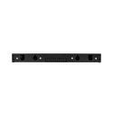 RACKMOUNT 19" 1U FIBER PATCH PANEL LANBERG 24XSC SIMPLEX/24XLC DUPLEX BLACK + ACCESSORIES