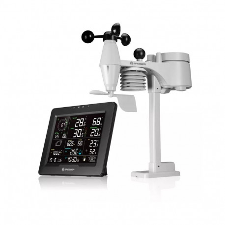 BRESSER 8-in-1 WiFi ilmajaam kuumastressiindeksiga Sahara TB