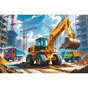 TREFL puzzle Backhoe loader tractor 60 pcs