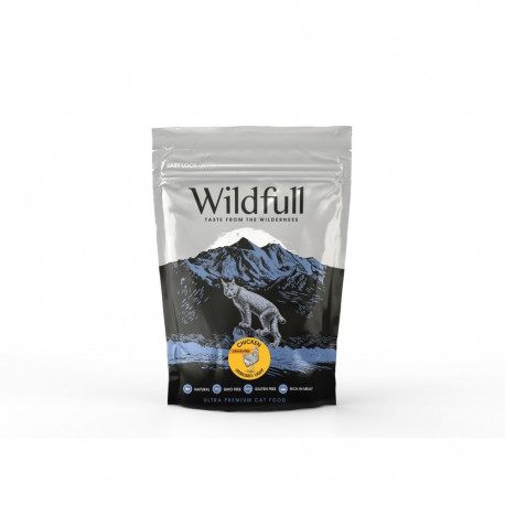 Wildfull Chicken Sterilised Light cat food 400g