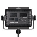 Godox LED 500C Bi Color met barndoor
