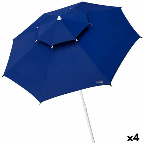 Umbrella Aktive Blue 280 x 260 x 280 cm 280 x 240 x 280 cm (4 Units)