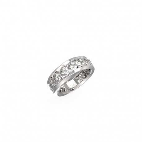 Ladies' Ring Guess JUBR04605JWRH56 Silver 16