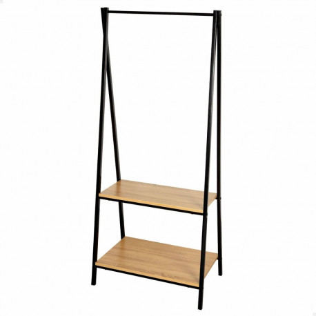 Coat rack with shelf Max Home Steel Melamin Particleboard Minimalist 64 x 150 x 40 cm